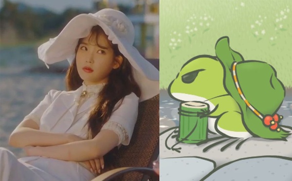 IU《德魯納酒店》赫本小洋裝、紅色風衣，11套造型都超搶眼，最後一套卻被網友嘲笑是「旅行青蛙」
