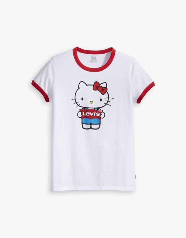 慶祝Kitty45週年! Levi's跨界聯名Hello Kitty，美式街頭風格又帶點萌感，限量販售趕緊手刀購入吧！