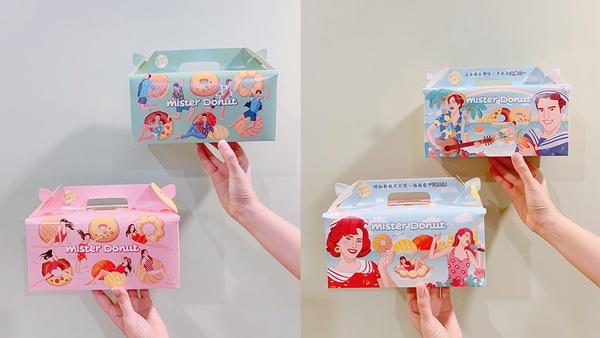mister donut「愛文芒果甜甜圈」登場，加入「椰果」超有嚼勁，還有超鬧限定包裝!