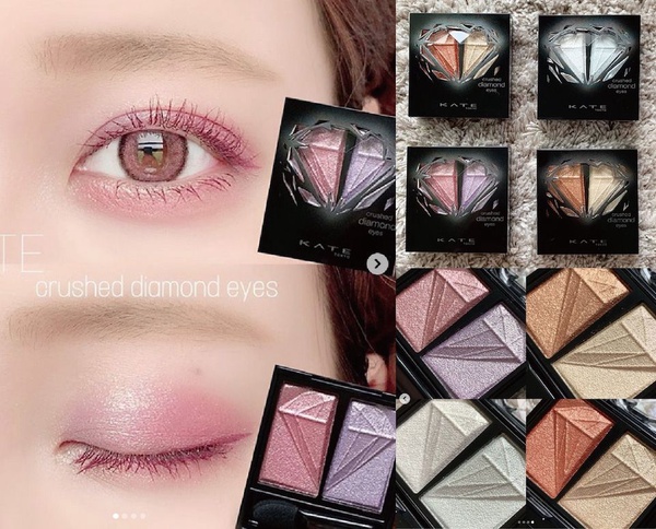 日本＠cosme大賞 2019上半年眼影TOP3超欠收！加碼新品眼影盤推薦，KATE、CANMAKE盤盤美出新高度！