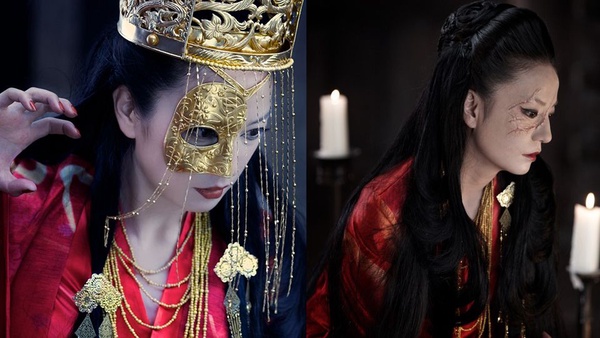 《陳情令》肖戰戴面具帥出新高度！ 13個古裝面具造型，張彬彬帥、趙薇美，陳喬恩卻醜成經典