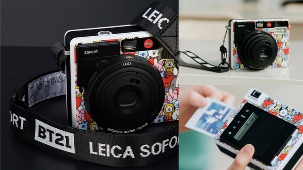 BT21 X LEICA 最萌復古相機！全世界限量500台，阿米8/8手刀搶購！