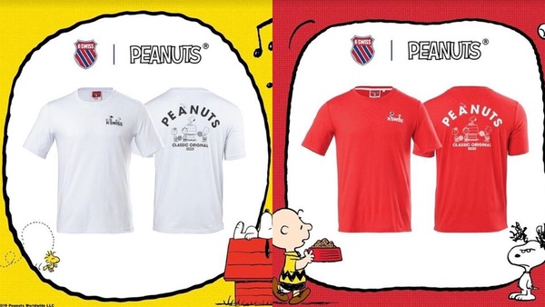 Snoopy控必收!K-SWISS X 《PEANUTS》推出聯名系列商品，經典Classic 88鞋款、時尚帽TEE都超可愛！