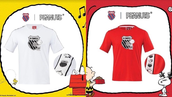Snoopy控必收!K-SWISS X 《PEANUTS》推出聯名系列商品，經典Classic 88鞋款、時尚帽TEE都超可愛！