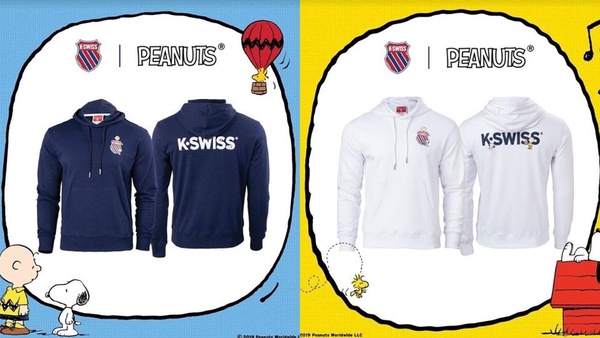 Snoopy控必收!K-SWISS X 《PEANUTS》推出聯名系列商品，經典Classic 88鞋款、時尚帽TEE都超可愛！
