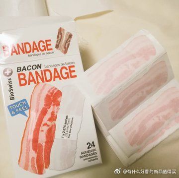 肉控必收！超獵奇「五花肉造型ok繃」，加碼四款五花肉周邊，貼在手上會想吃掉吧⋯