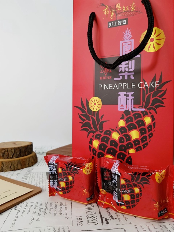 布萊恩紅茶鳳梨酥在7-11！布萊恩紅茶聯名野上志寬聯手推出的「布萊恩紅茶鳳梨酥」，在7-11就買得到了！