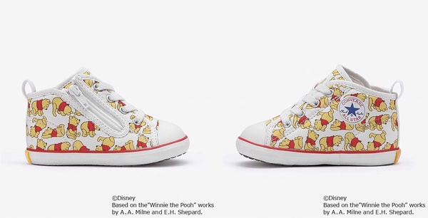 維尼控別錯過！CONVERSE Ｘ 迪士尼推出小熊維尼聯名系列帆布鞋，滿滿的維尼超療癒！