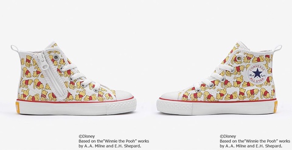 維尼控別錯過！CONVERSE Ｘ 迪士尼推出小熊維尼聯名系列帆布鞋，滿滿的維尼超療癒！