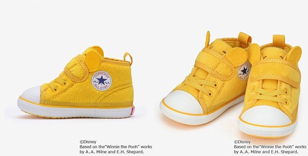 維尼控別錯過！CONVERSE Ｘ 迪士尼推出小熊維尼聯名系列帆布鞋，滿滿的維尼超療癒！