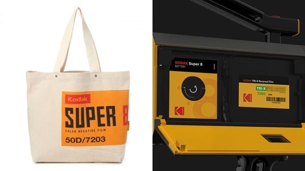 攝影控必收！niko and...Ｘ柯達聯名手提袋，再現KODAK布朗尼機、Super 8mm經典元素！