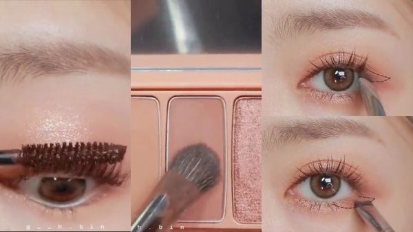 韓妞「消腫泡眼」的慵懶桃花眼妝教學！無需眼線、全程只4步驟，加碼超美眼盤新品！
