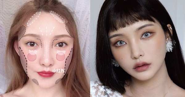 瘦臉「修容＆打亮」技巧公開！根據臉型刷修容、打亮與腮紅，才能完美隱藏肉肉，變身精緻巴掌臉！