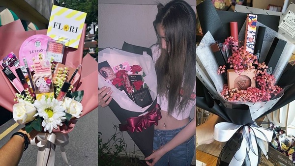 韓國INS爆紅「化妝品花束」超吸睛，用化妝品花束告白絕對成功、送閨蜜也超適合！