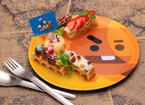 日本「BT21聯名餐廳」推出超萌餐盤任你拍！集結世界各地的豐盛美食還有超值周邊，阿米們要暴動啦！
