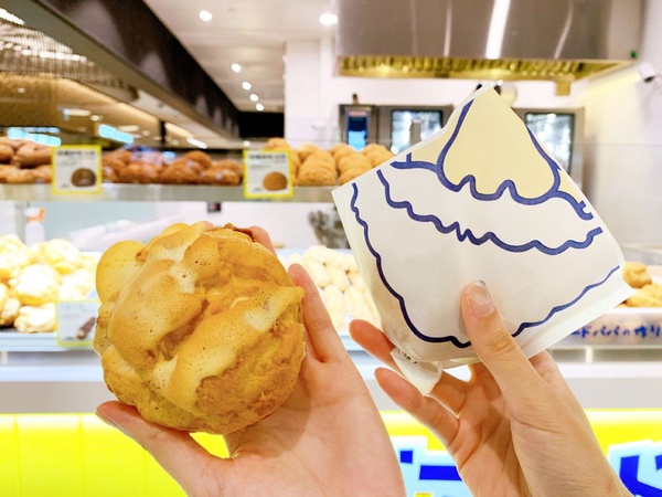 Beard papa「蘭可特莎泡芙」一個月限定上市!酥脆招牌日式泡芙遇上奶香法式貓舌餅~