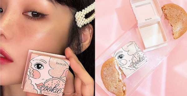 Benefit 新打亮「＃Tickle蜜金色」、「＃Cookie香檳金」韓妞搶曬照！混刷豔陽加州 、Hoola閃出高級光！加碼珠光腮紅推薦～