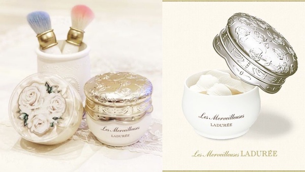 超夢幻！LADURÉE推出「白玫瑰花瓣蜜粉」，立體浮雕外殼和超保濕蜜粉必收！