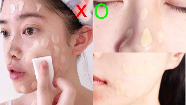 【底妝教學】不同膚質「透亮服貼」的韓系底妝上法~超無瑕、0面具感！