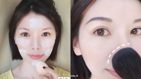 【底妝教學】不同膚質「透亮服貼」的韓系底妝上法~超無瑕、0面具感！