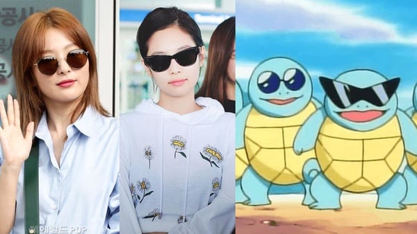 8韓星撞臉寶可夢!Jennie被封「人間傑尼龜」,金希澈髮型竟神似「傳說中的寶可夢」