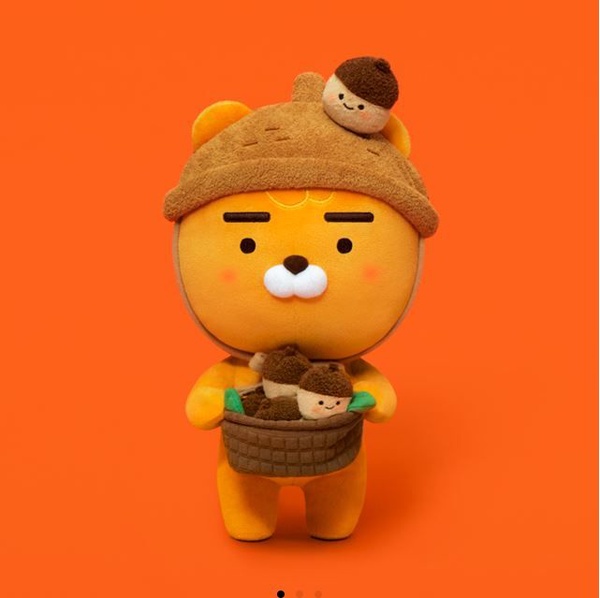 萊恩變松鼠啦！KAKAO FRIENDS秋季限定居家商品，Ryan、Apeach化身松鼠，玩偶、睡衣、拖鞋都要收藏！