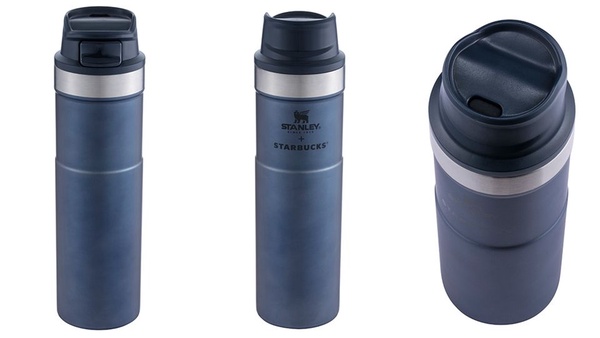 星巴克全新Stanley「神祕星空藍」杯款！特別推出2OZ隨行組、外帶瓶及餐食罐，最適合愛旅遊露營的你！