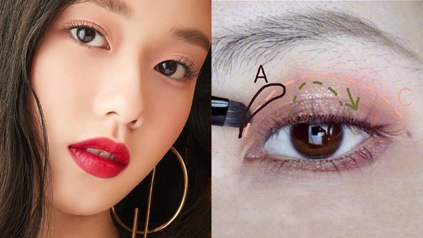 腫泡眼的消腫眼妝這樣畫！不同眼型的「矯正眼型」眼影畫法，單眼皮、內雙眼必學眼影暈染技巧