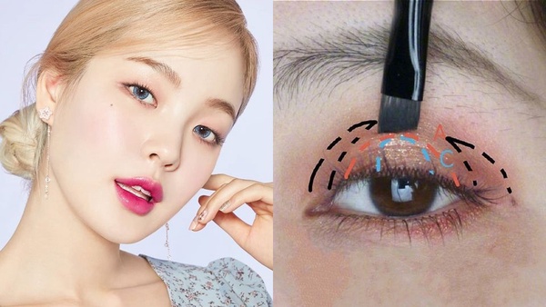 腫泡眼的消腫眼妝這樣畫！不同眼型的「矯正眼型」眼影畫法，單眼皮、內雙眼必學眼影暈染技巧