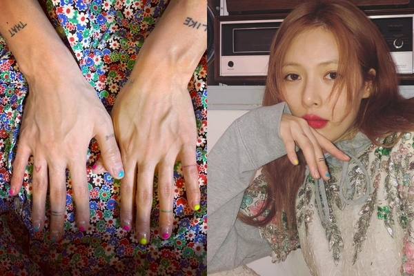 太妍、泫雅、BLACKPINK都在做這款美甲！特搜韓星「美甲範本」圖鑑，塗鴉、繽紛法式款顯白顯指長