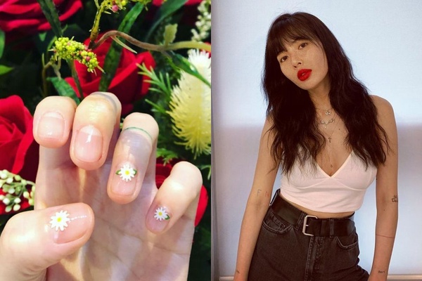 太妍、泫雅、BLACKPINK都在做這款美甲！特搜韓星「美甲範本」圖鑑，塗鴉、繽紛法式款顯白顯指長