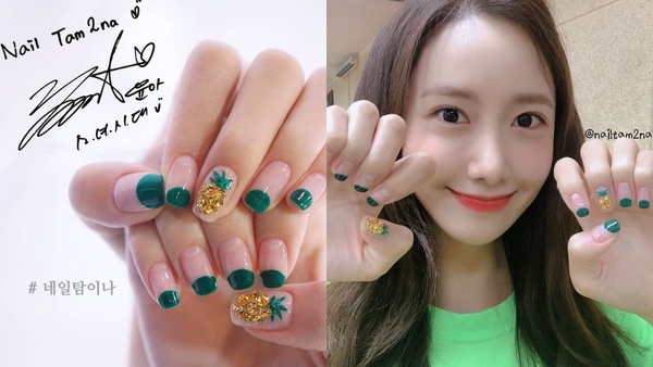 太妍、泫雅、BLACKPINK都在做這款美甲！特搜韓星「美甲範本」圖鑑，塗鴉、繽紛法式款顯白顯指長