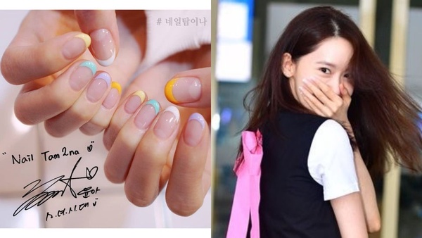 太妍、泫雅、BLACKPINK都在做這款美甲！特搜韓星「美甲範本」圖鑑，塗鴉、繽紛法式款顯白顯指長