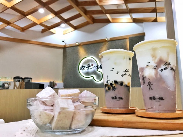 芋泥控必喝！喫茶小舖超夯「芋泥奶奶」回歸啦，還可免費加珍珠升級「芋泥波波」！
