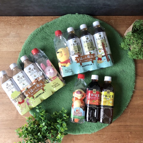 午後紅茶小熊維尼就在7-11！台灣午後紅茶推出小熊維尼、小豬、跳跳虎等三種包裝，可愛的午後紅茶維尼就在7-11等你～