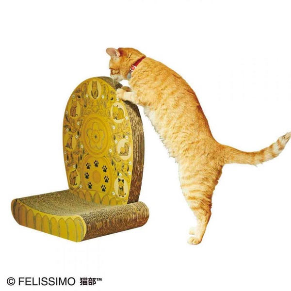 膜拜吧！鏟屎官~日本Felissimo推出「佛系貓咪打坐椅」！超顯主子威猛氣勢，快來成為「貓咪教」的信徒吧！