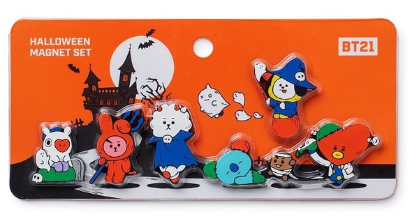 BT21推出萬聖節新品！BT21角色們化身可愛小妖精，快用新台幣收服萬聖節BT21吧！