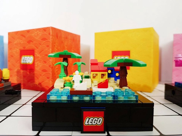 LEGO「迷你四季樂高」！春夏秋冬超萌的迷你樂高，自己組裝的四季樂高根本超療癒～