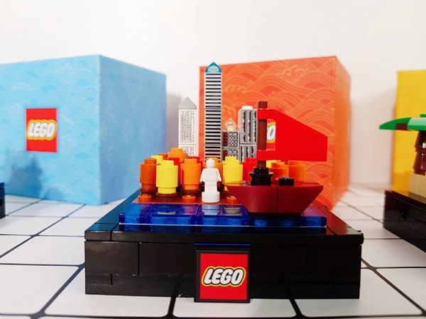 LEGO「迷你四季樂高」！春夏秋冬超萌的迷你樂高，自己組裝的四季樂高根本超療癒～