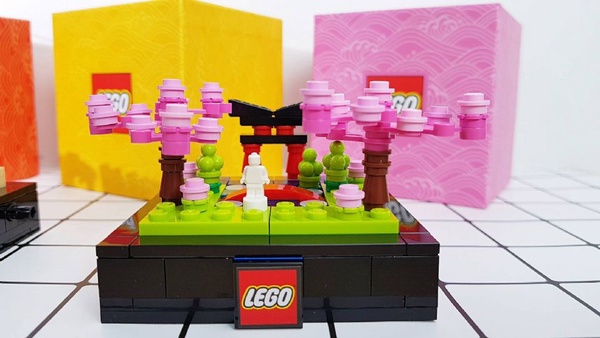 LEGO「迷你四季樂高」！春夏秋冬超萌的迷你樂高，自己組裝的四季樂高根本超療癒～