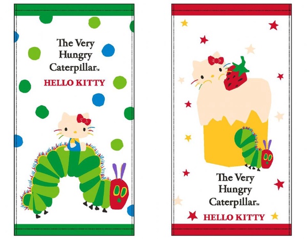 屈臣氏「Hello KittyＸ好餓的毛毛蟲」集點！12種滿滿的「Hello KittyＸ好餓的毛毛蟲」全部都在屈臣氏等你～
