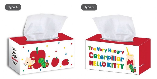 屈臣氏「Hello KittyＸ好餓的毛毛蟲」集點！12種滿滿的「Hello KittyＸ好餓的毛毛蟲」全部都在屈臣氏等你～