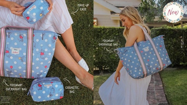 隱身在花朵中的維尼！Disney X Cath Kidston 系列小熊維尼聯名，經典圓點、碎花讓你置身夢幻維尼花園！