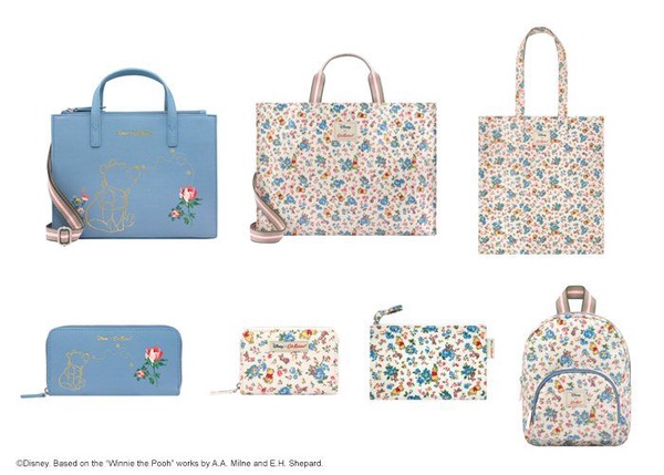 隱身在花朵中的維尼！Disney X Cath Kidston 系列小熊維尼聯名，經典圓點、碎花讓你置身夢幻維尼花園！