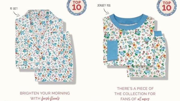 隱身在花朵中的維尼！Disney X Cath Kidston 系列小熊維尼聯名，經典圓點、碎花讓你置身夢幻維尼花園！