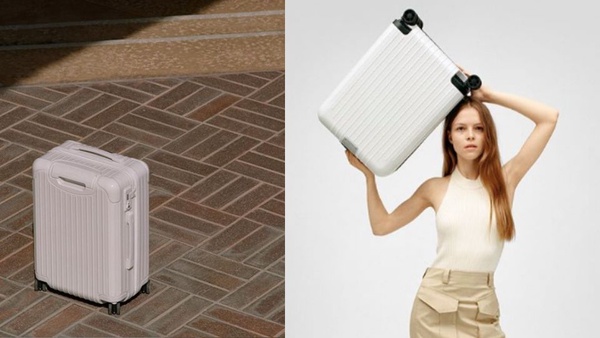 純白Rimowa超級美！Rimowa推出仙氣爆棚純白系行李箱，Essential Cabin經典耐摔，女生也能扛得動！