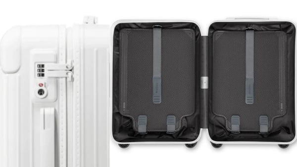 純白Rimowa超級美！Rimowa推出仙氣爆棚純白系行李箱，Essential Cabin經典耐摔，女生也能扛得動！