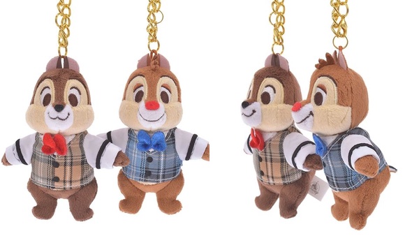 奇奇蒂蒂粉絲注意！日本Disney store奇奇蒂蒂秋季限定，滿滿蘇格蘭格紋，讓你的秋天充滿溫暖氛圍！