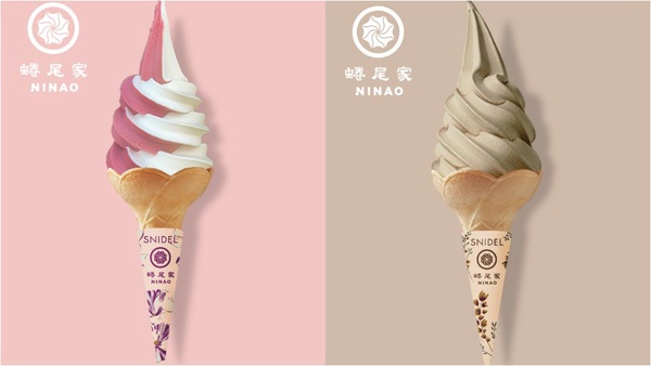 這支霜淇淋一定要拍！蜷尾家xSNIDEL聯名限時推出雙色夢幻「巴西莓乳酪霜淇淋」、「伯爵茶霜淇淋」，聯名快閃店日期、地點看這裡