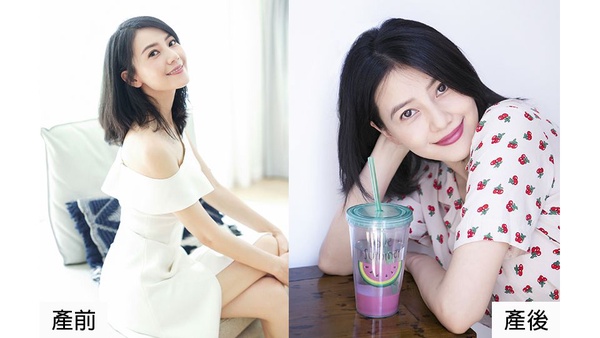 劉詩詩產後五個月首亮相！12女星產前V.S.產後，楊幂、楊穎少女身材太逼人，安以軒一個月就現身